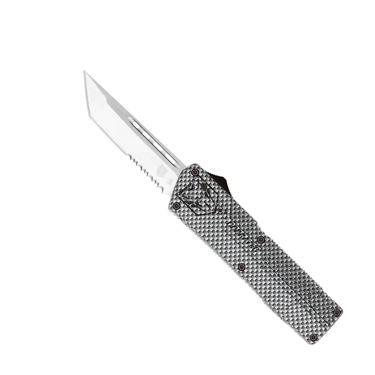CobraTec Lightweight OTF Messer D2 Carbon 7,75 Zoll
