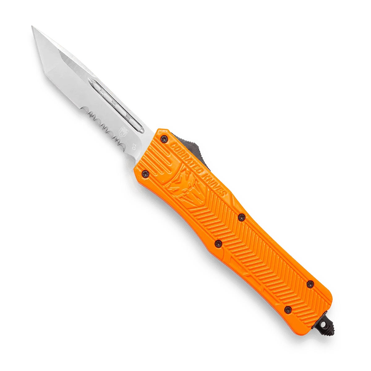 CobraTec CTK-1 Medium OTF Messer Orange D2