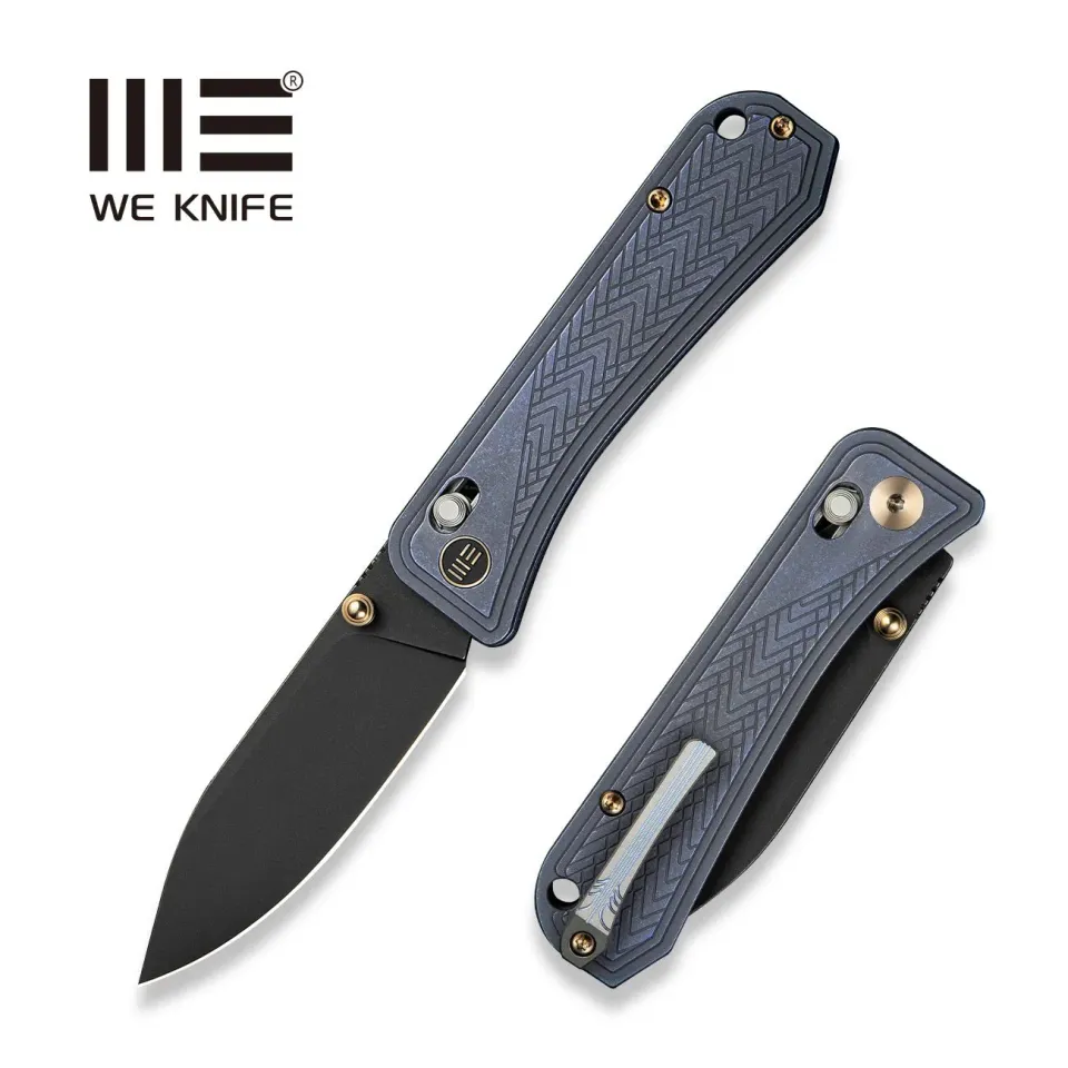 WeKnife Bougie Banter WE24009-1 Klappmesser Titan Blau