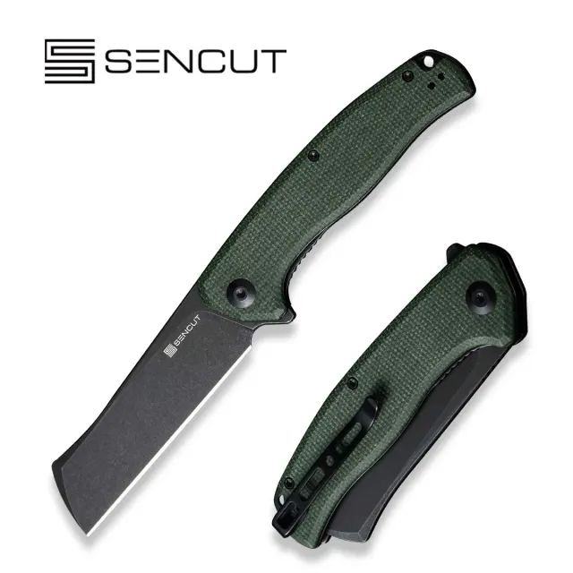 SENCUT Traxler S20057C-4 Klappmesser Micarta Grün