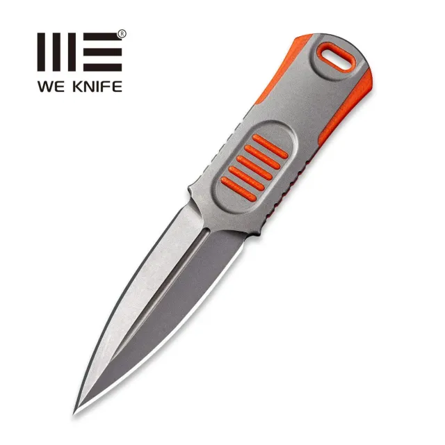 WeKnife OSS 2017B Neck Knife Orange CPM 20CV