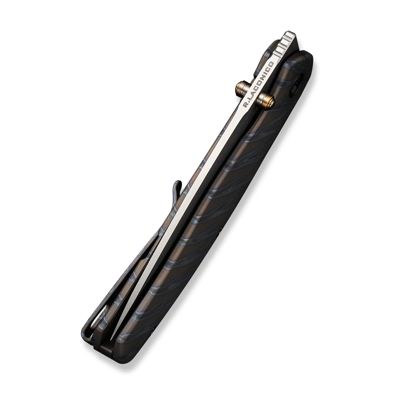 WeKnife Esprit WE20025B-B Klappmesser Titan Frontflipper
