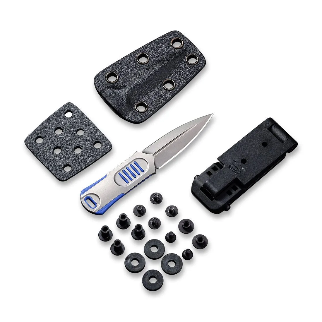 WeKnife OSS 2017C Neck Knife CPM 20CV blau