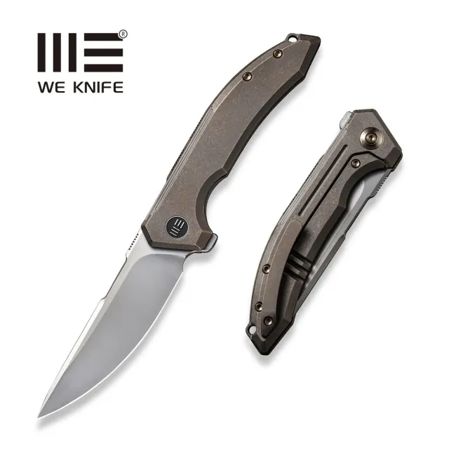 WE Knife Quixotic WE21016-5 Taschenmesser Bronze 20CV