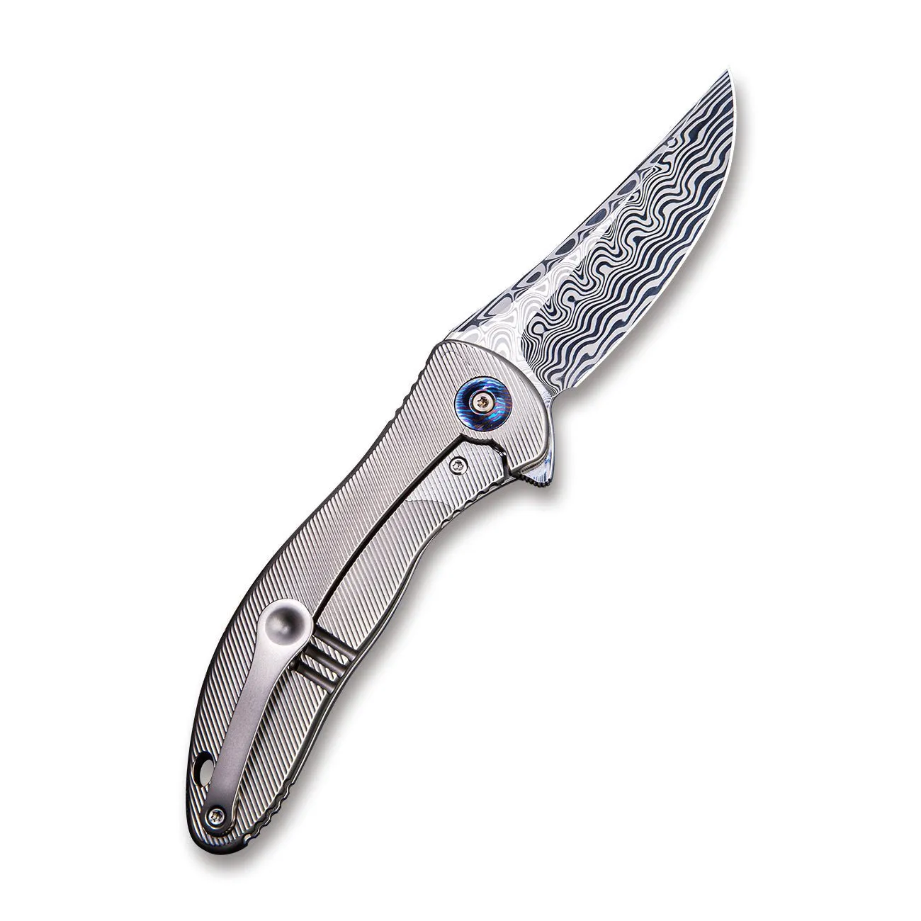 WeKnife Synergy2 912DS-1 Klappmesser Damasteel