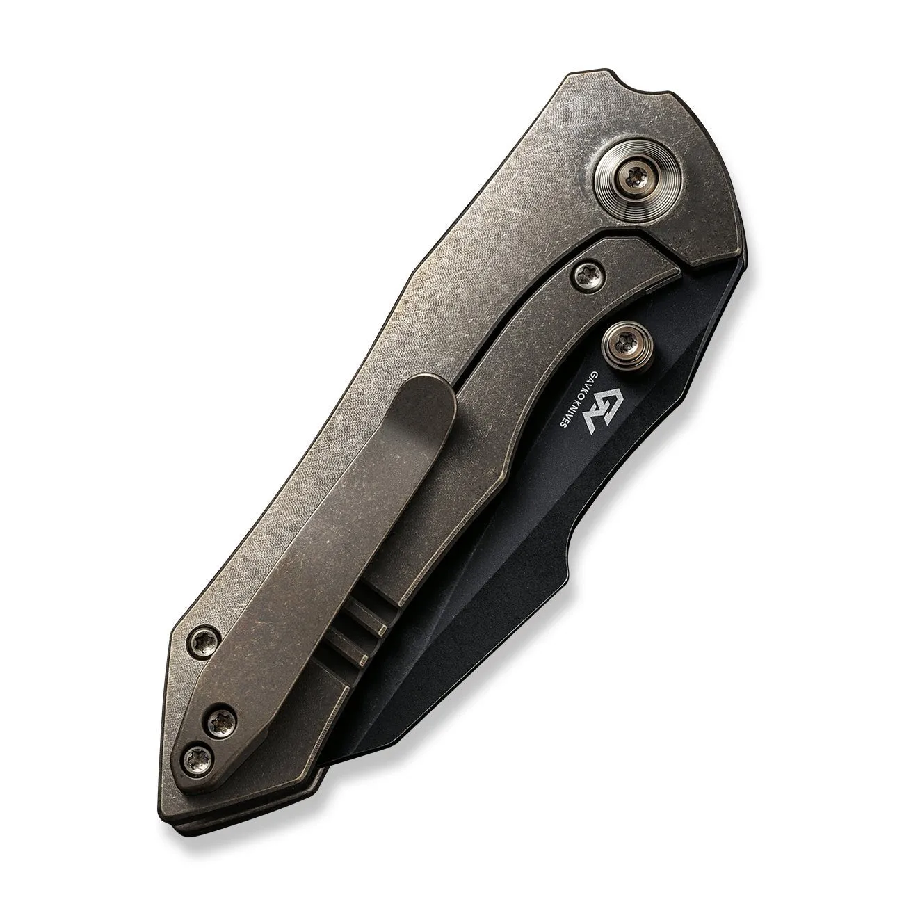 WeKnife High-Fin WE22005-2 Taschenmesser 20CV bronze