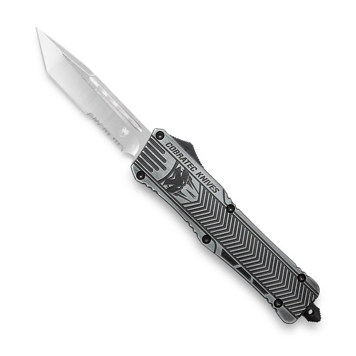 CobraTec CTK-1 Large OTF-Messer Stonewash D2