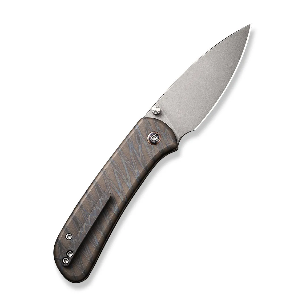 WeKnife Qubit WE22030F-4 Taschenmesser 20CV Tiger Stripe