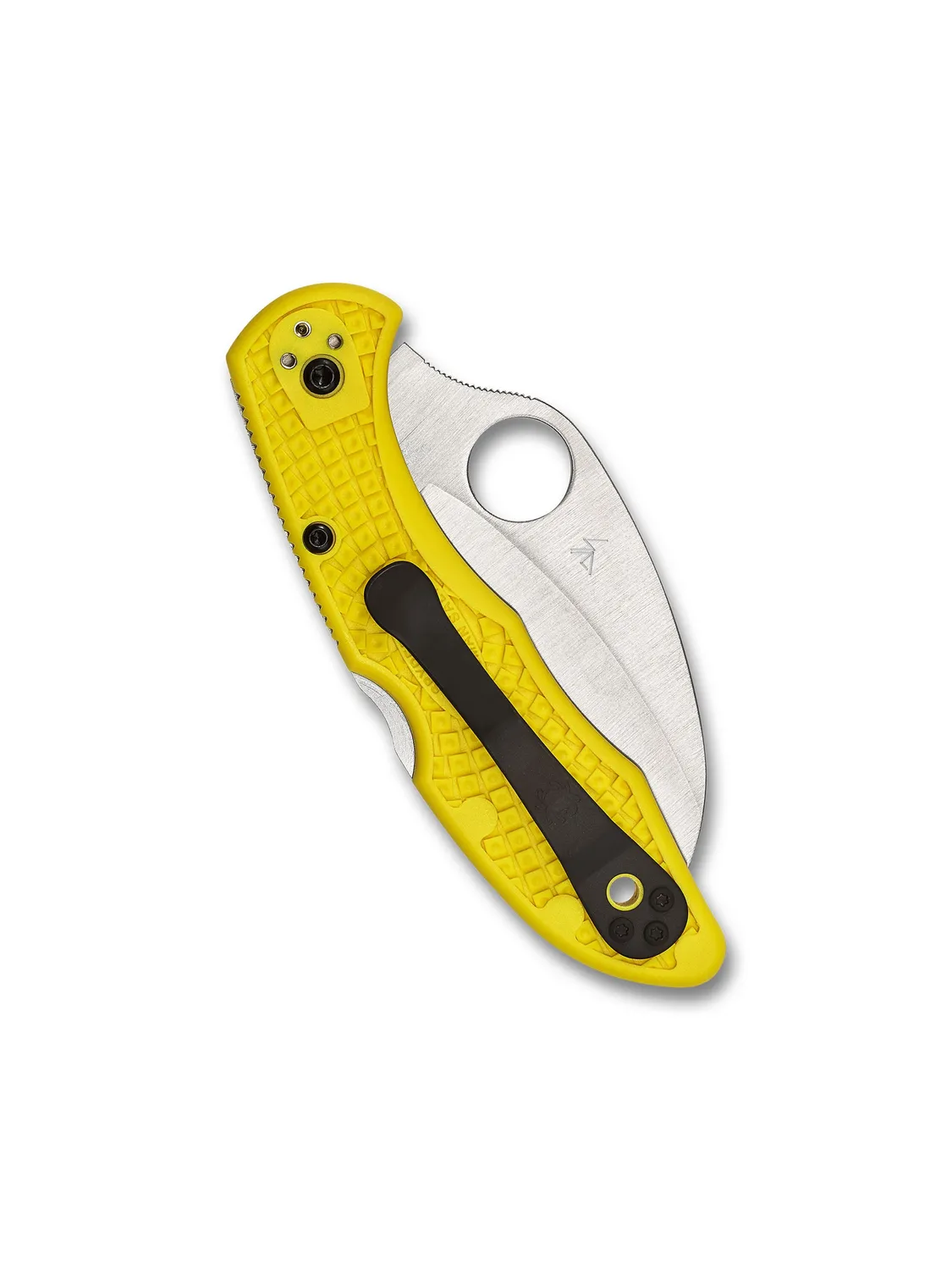 Spyderco Tasman Salt 2 Hawkbill-Taschenmesser H-2 Gelb