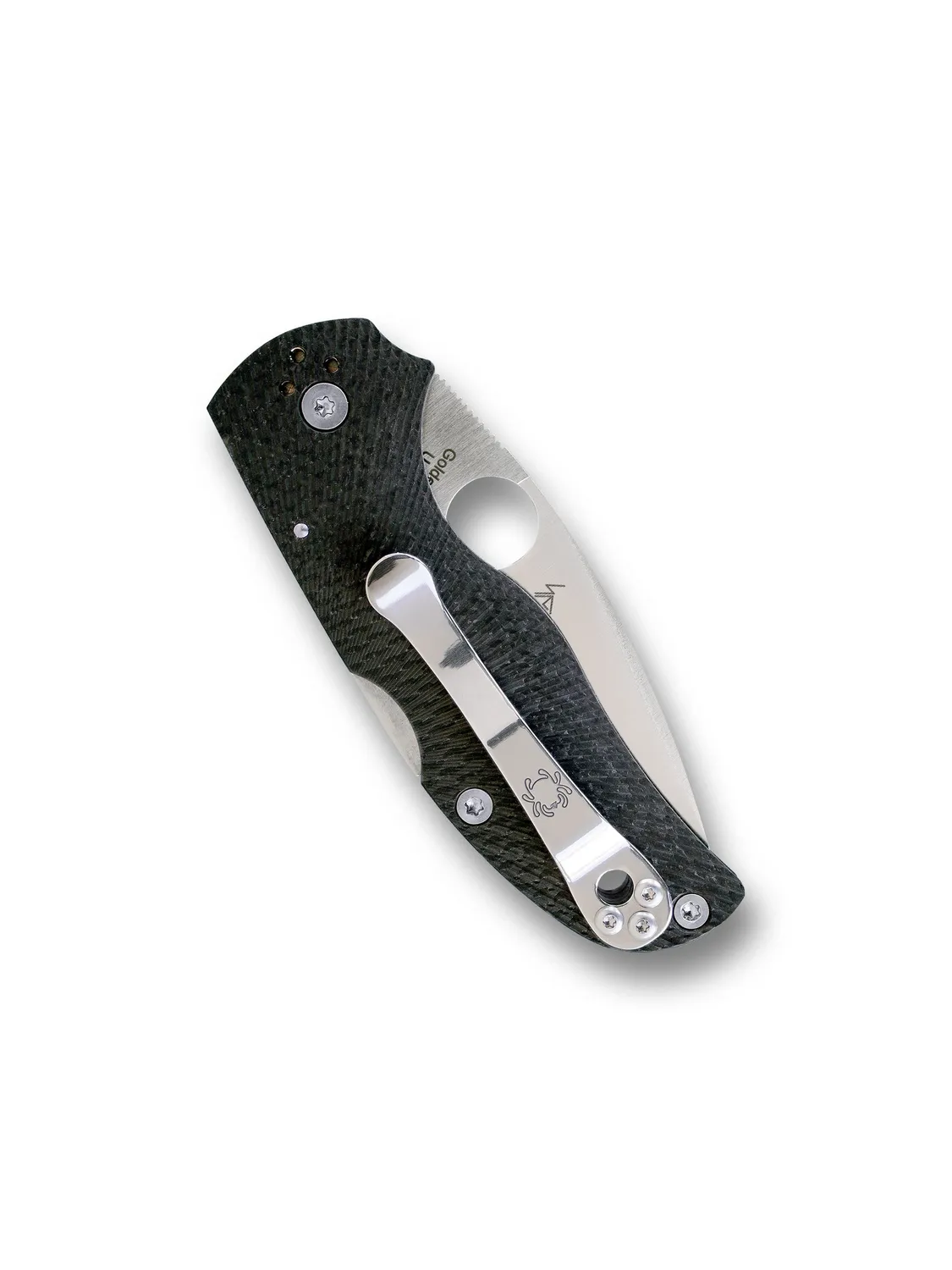 Spyderco Native 5 Klappmesser S90V Carbon geriffelt