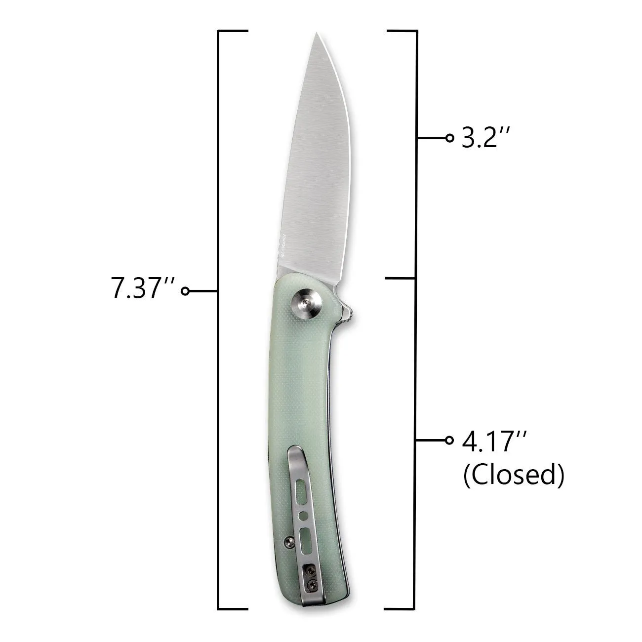 SENCUT Neches SA09B Klappmesser Natural G10