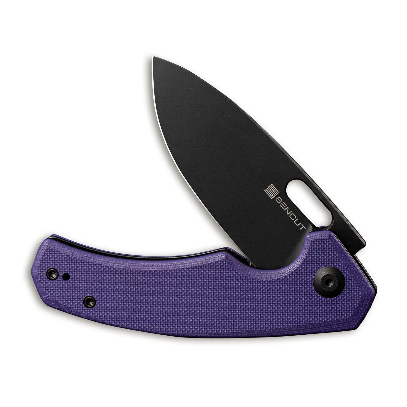 SENCUT Acumen SA06D Klappmesser Lila G10 9Cr18MoV