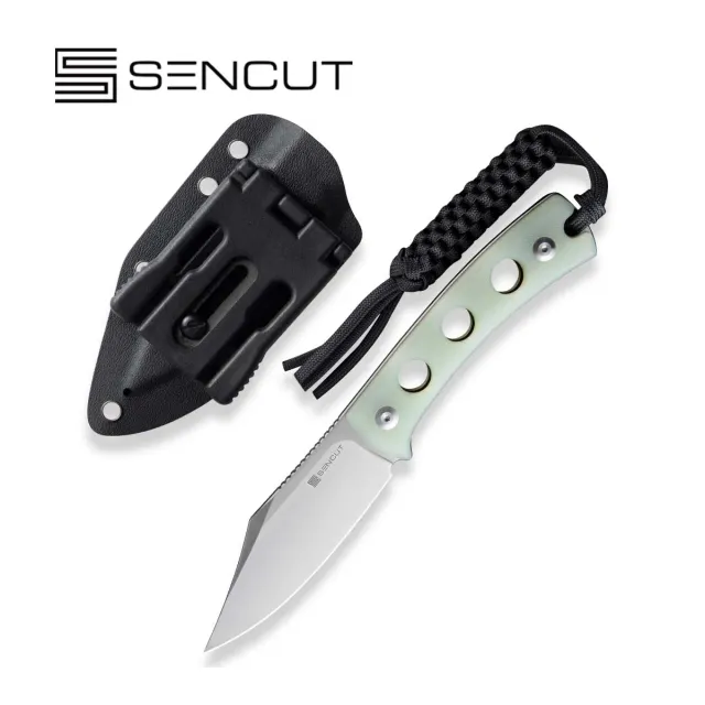 SENCUT Waxahachie SA11B feststehendes Messer G10 Natural 9Cr18MoV