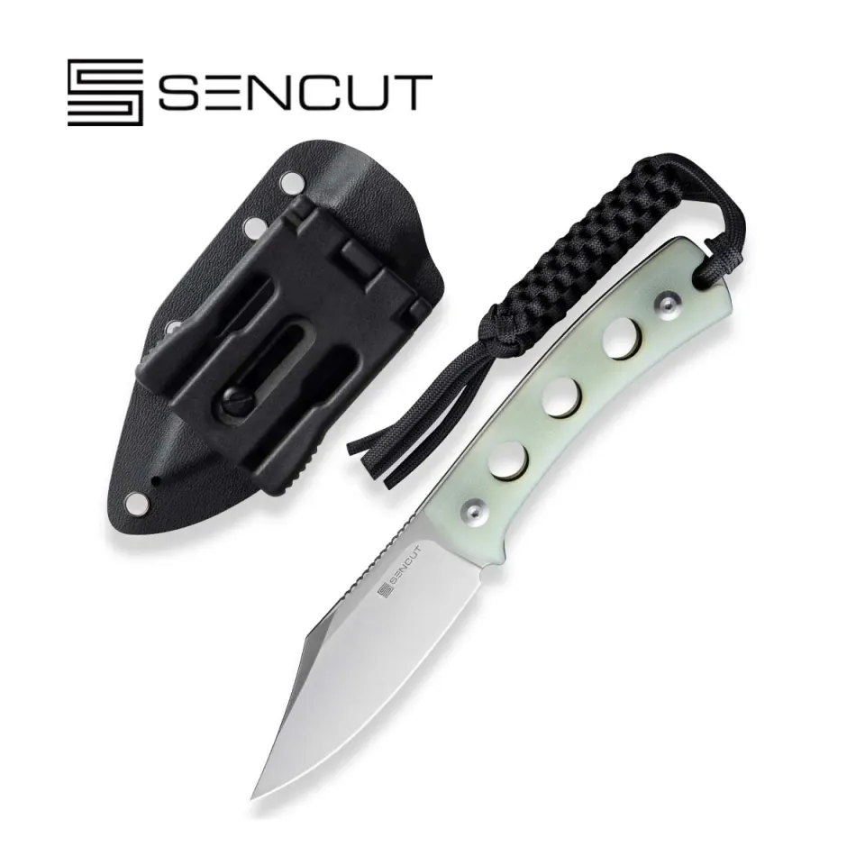 SENCUT Waxahachie SA11B feststehendes Messer G10 Natural 9Cr18MoV