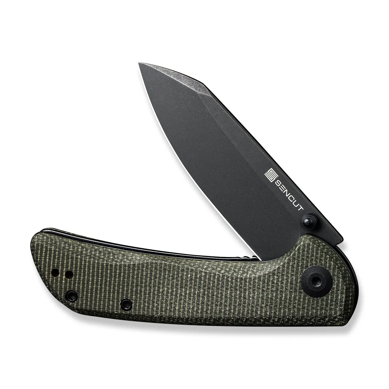 SENCUT Fritch S22014-1 Taschenmesser Grün Micarta