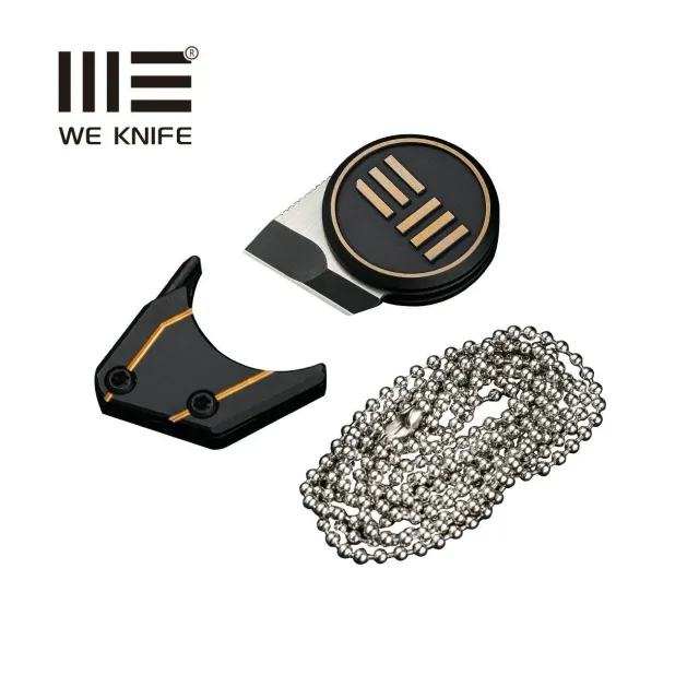 WeKnife Quark WE20021-1 Neck Knife Titan M390 schwarz