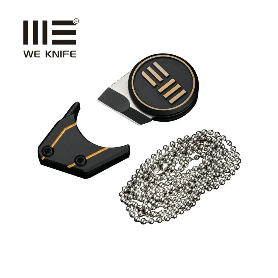 WeKnife Quark WE20021-1 Neck Knife Titan M390 schwarz