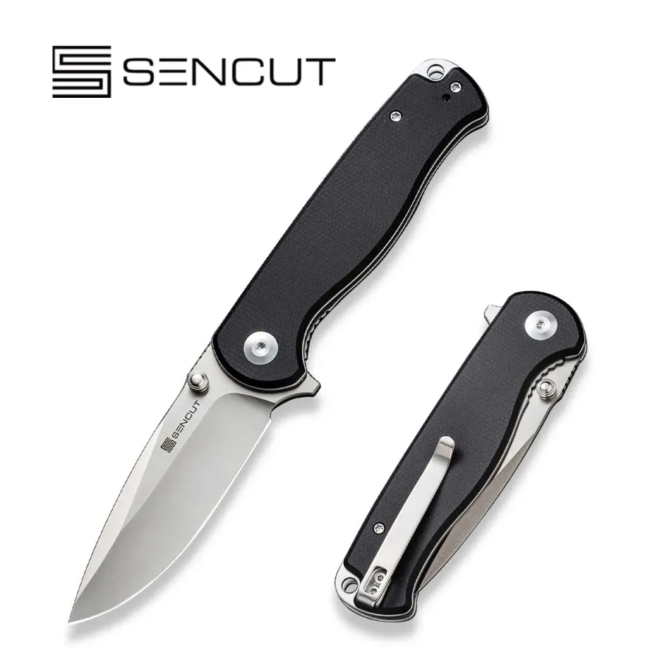 SENCUT Errant S23054B-3 Taschenmesser Micarta 9Cr18MoV