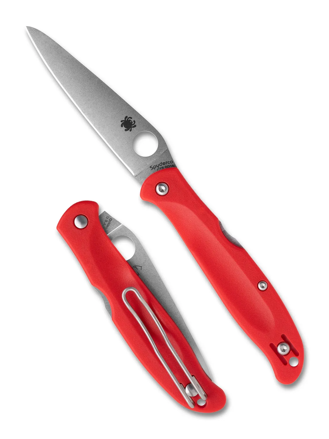 Spyderco Charisma Taschenmesser Schwarz ultraleicht