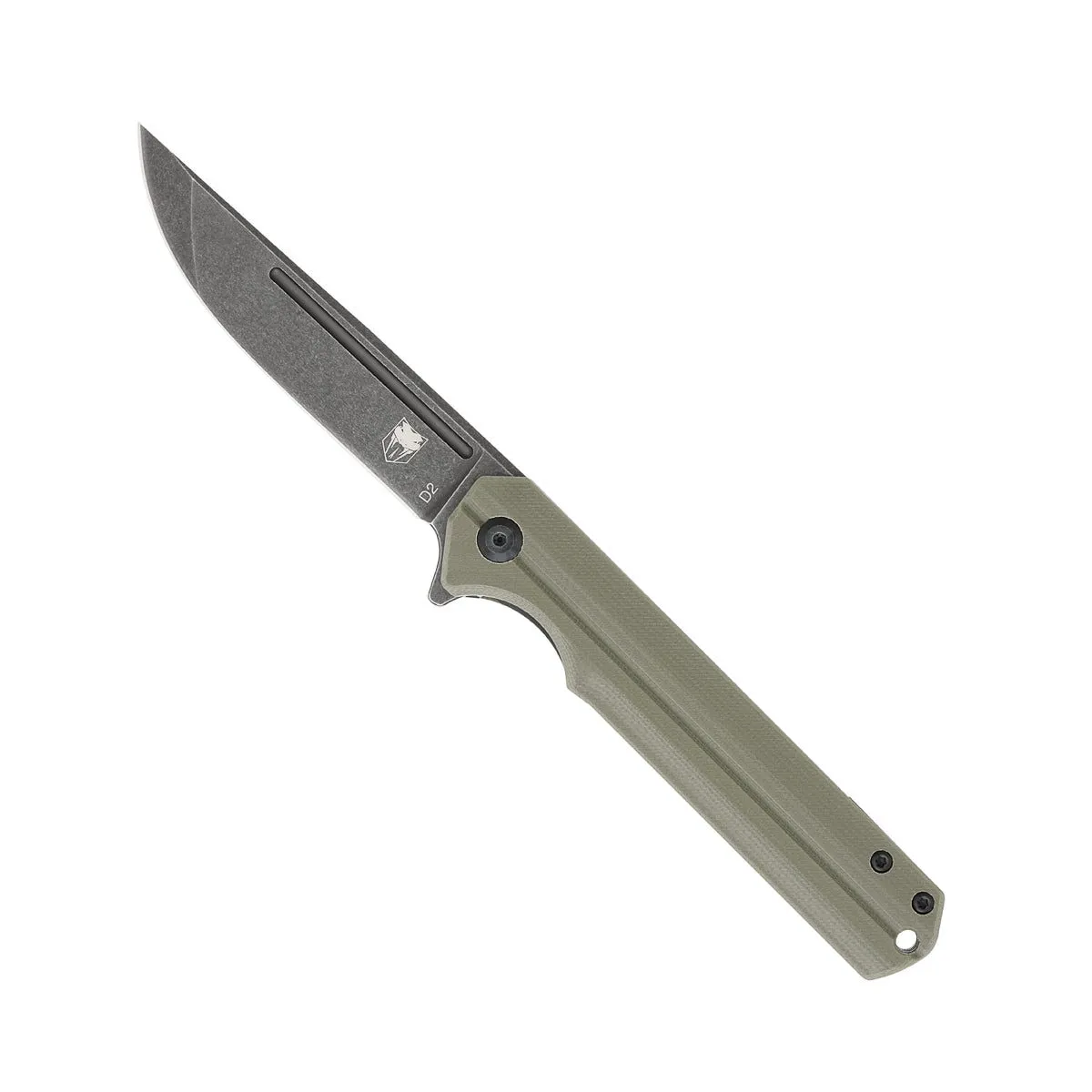 CobraTec Streamline Klappmesser D2 schwarz G-10