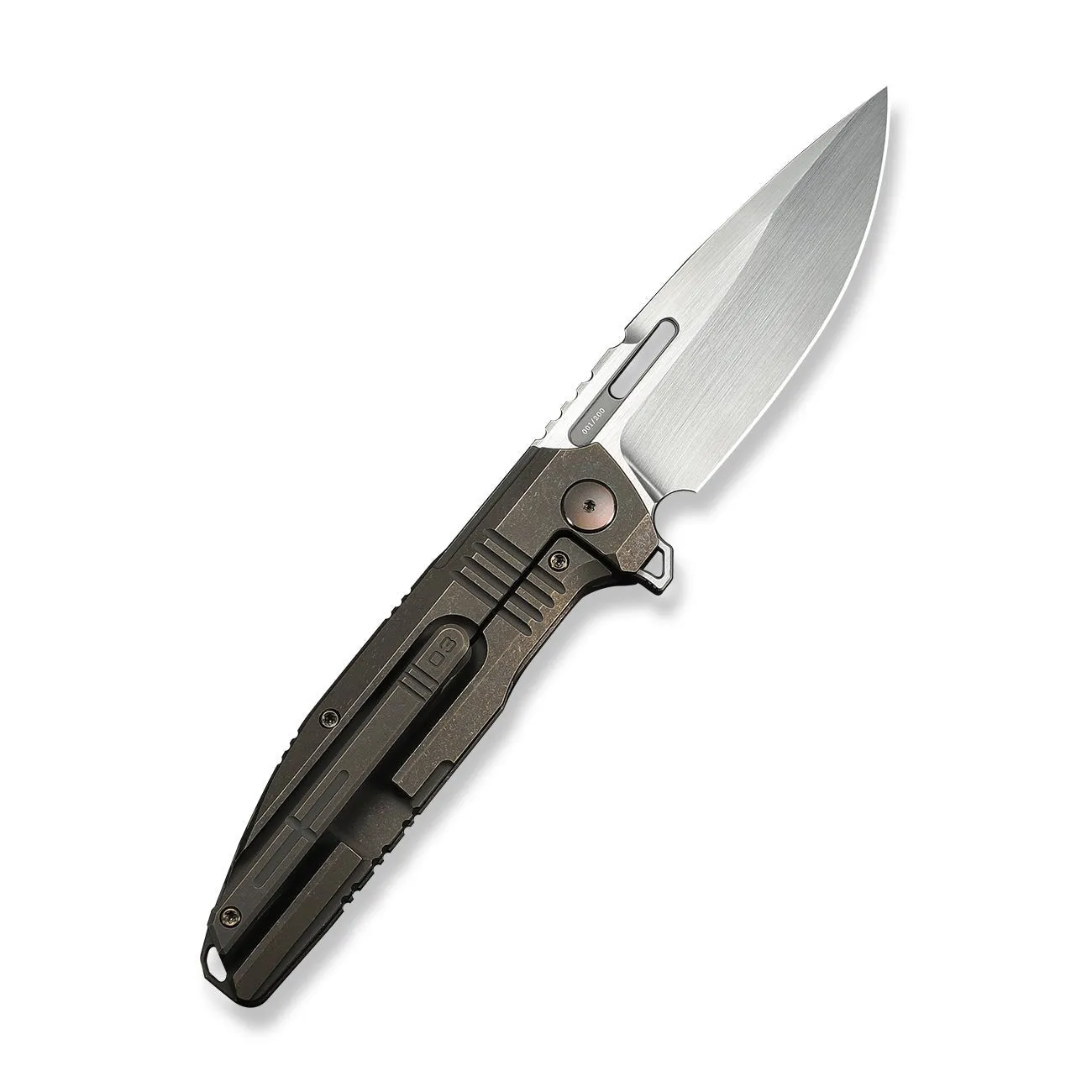 WeKnife Tracks WE23059-2 Klappmesser Bronze M390