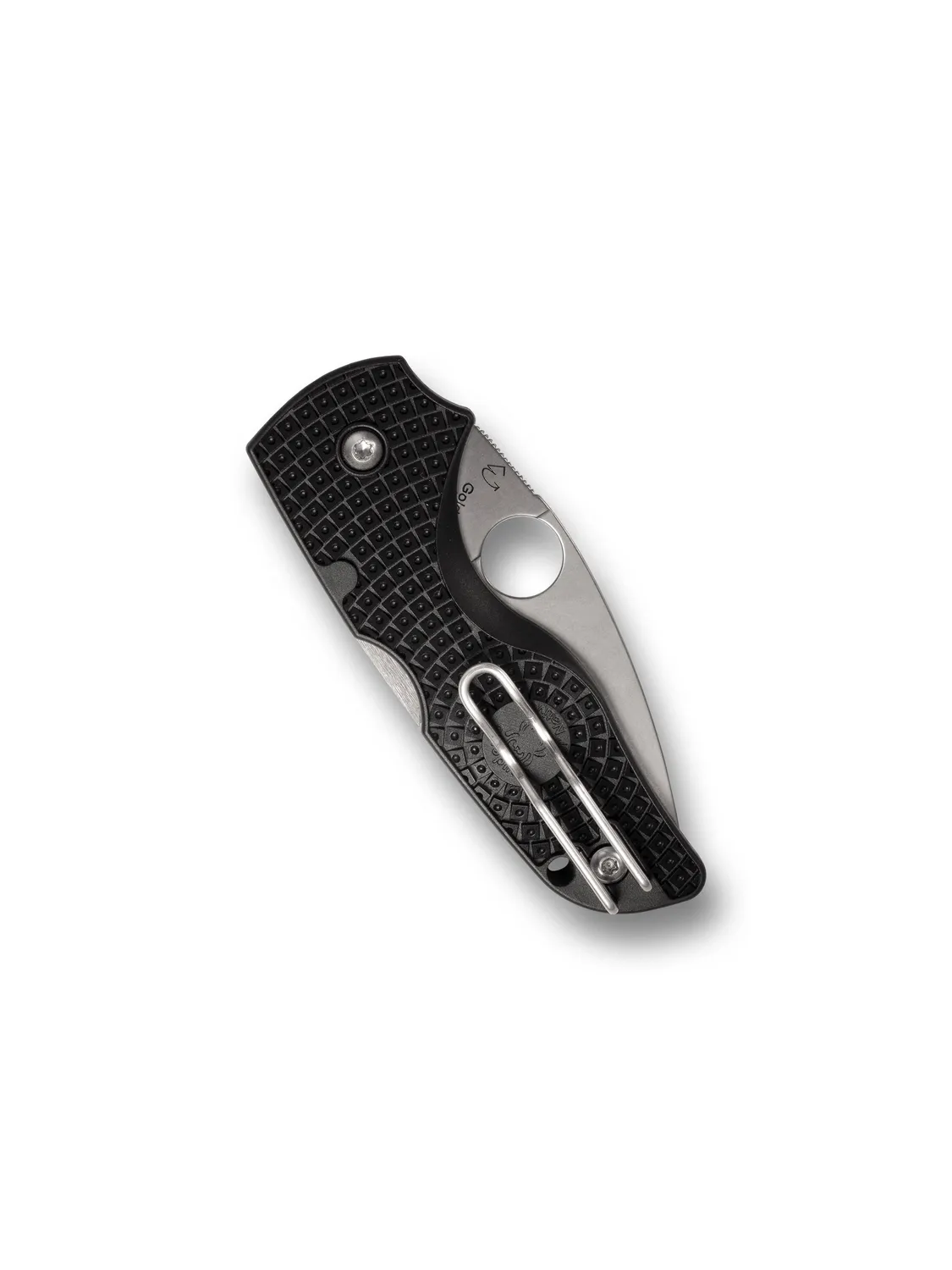 Spyderco Lil Native Lightweight Taschenmesser BD1N schwarz glatt