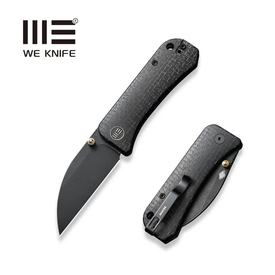 WeKnife Banter WE19068J-1 Taschenmesser Micarta S35VN