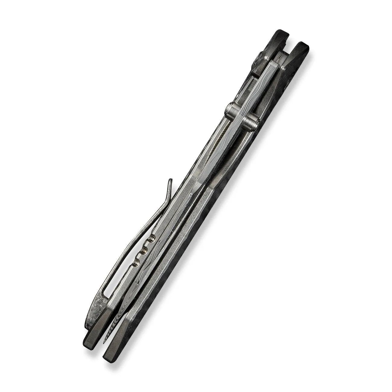 WEKnife High-Fin XL WE24010-DS1 Klappmesser Damasteel