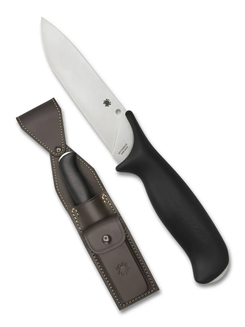 Byrd Zoomer Bushcraftmesser 20CV Lederscheide