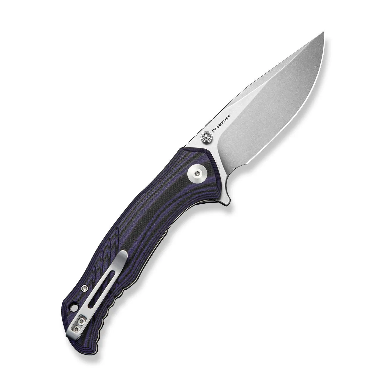 Civivi Rhykon C25106 Klappmesser Schwarz-Lila 14C28N