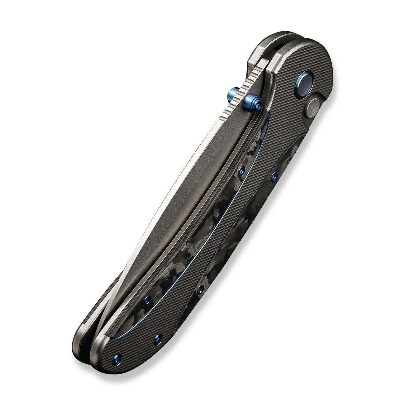 WeKnife Zizzit WE23031-3 Klappmesser Carbon Blau