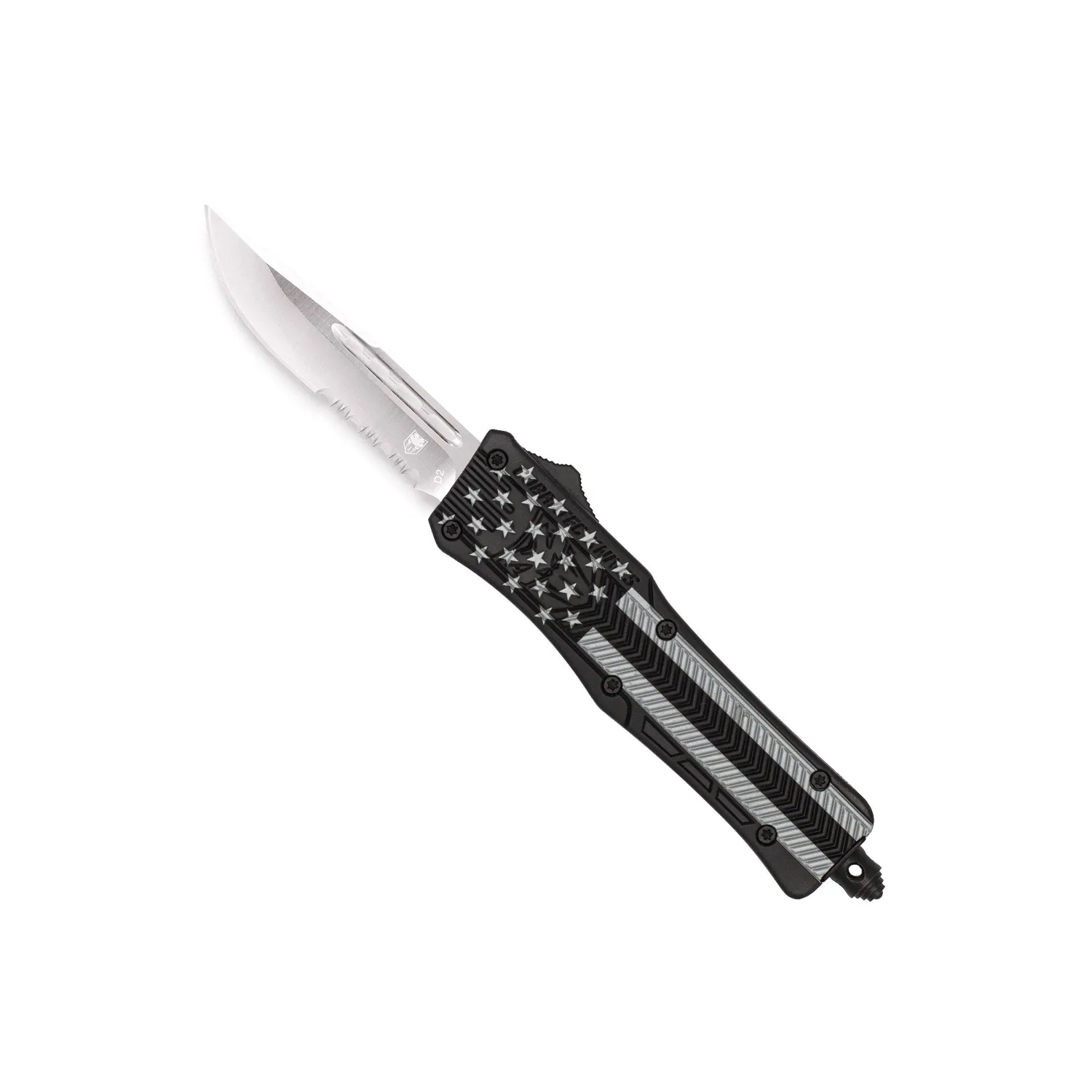 CobraTec CTK-1 Small OTF Messer Blackout Flag D2