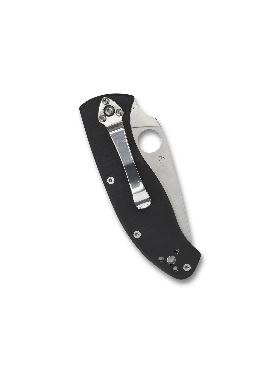 Spyderco Tenacious Klappmesser Combo G-10 schwarz
