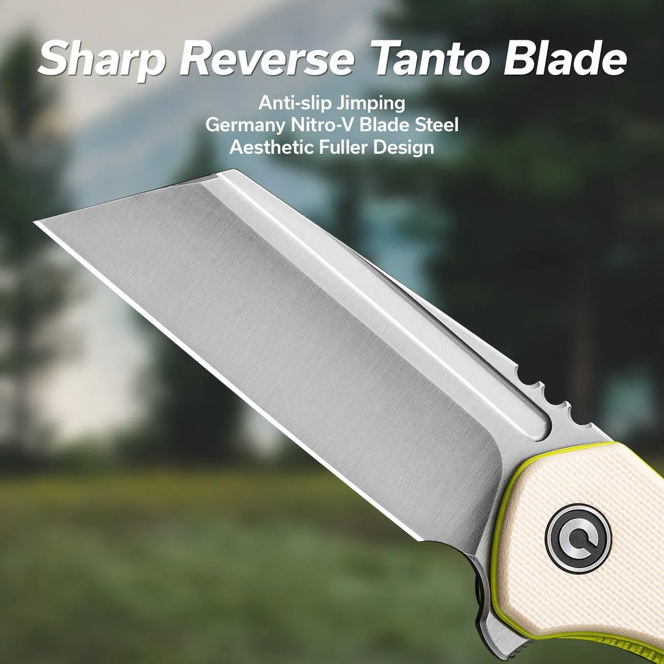 CIVIVI ExOne C23036-2 Klappmesser Nitro-V G10 Ivory