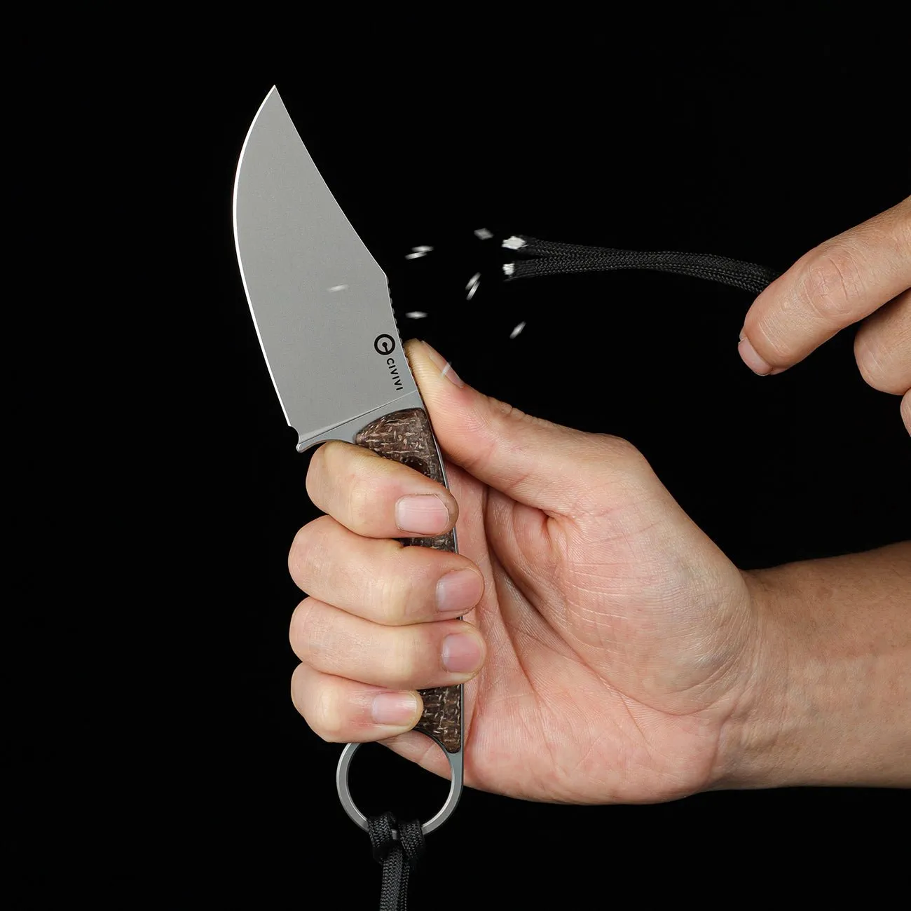 Civivi Midwatch C20059B-2 Feststehendes Messer Micarta N690
