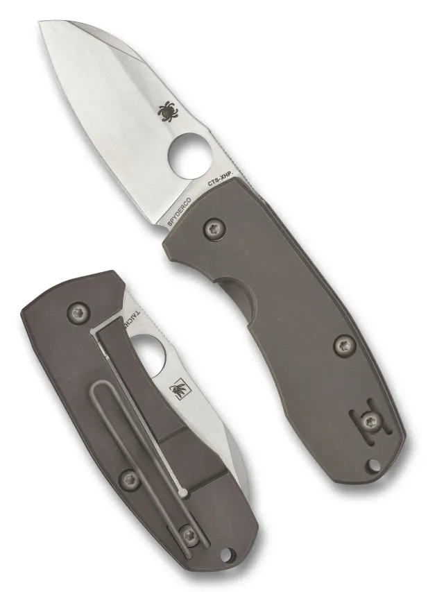 Spyderco Techno 2 Taschenmesser Titan XHP