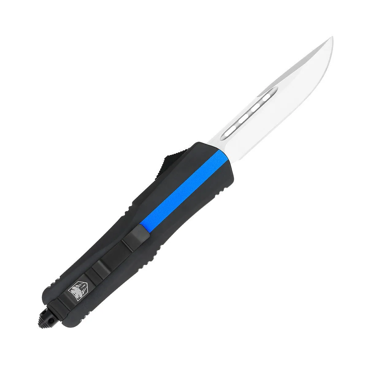 CobraTec Large FS-3 OTF Messer Thin Blue Line D2