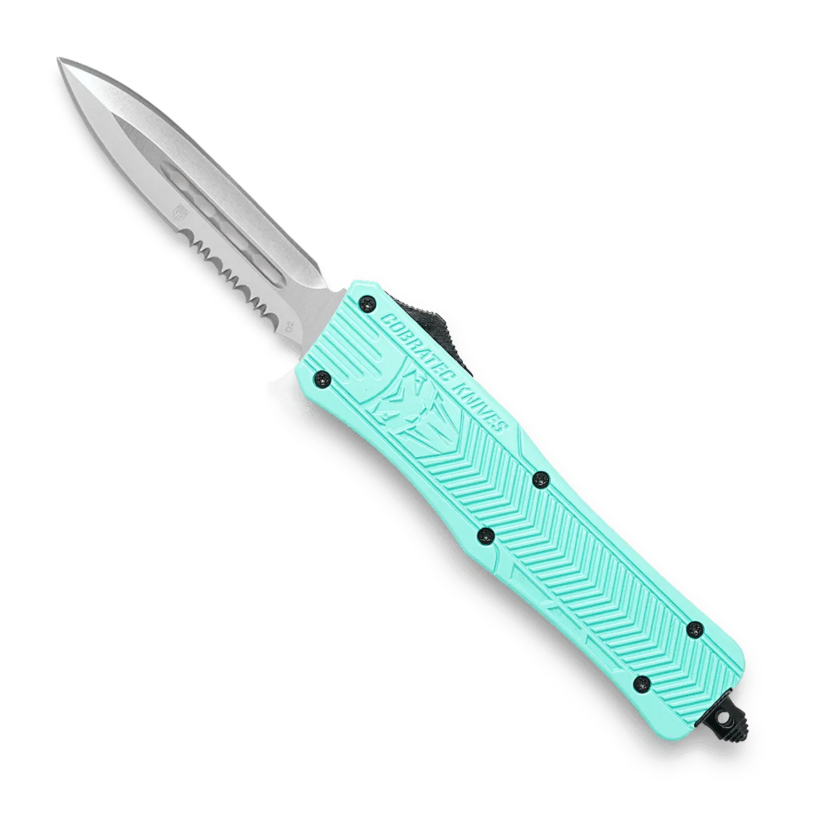 CobraTec CTK-1 Medium OTF Messer Mint Blue D2