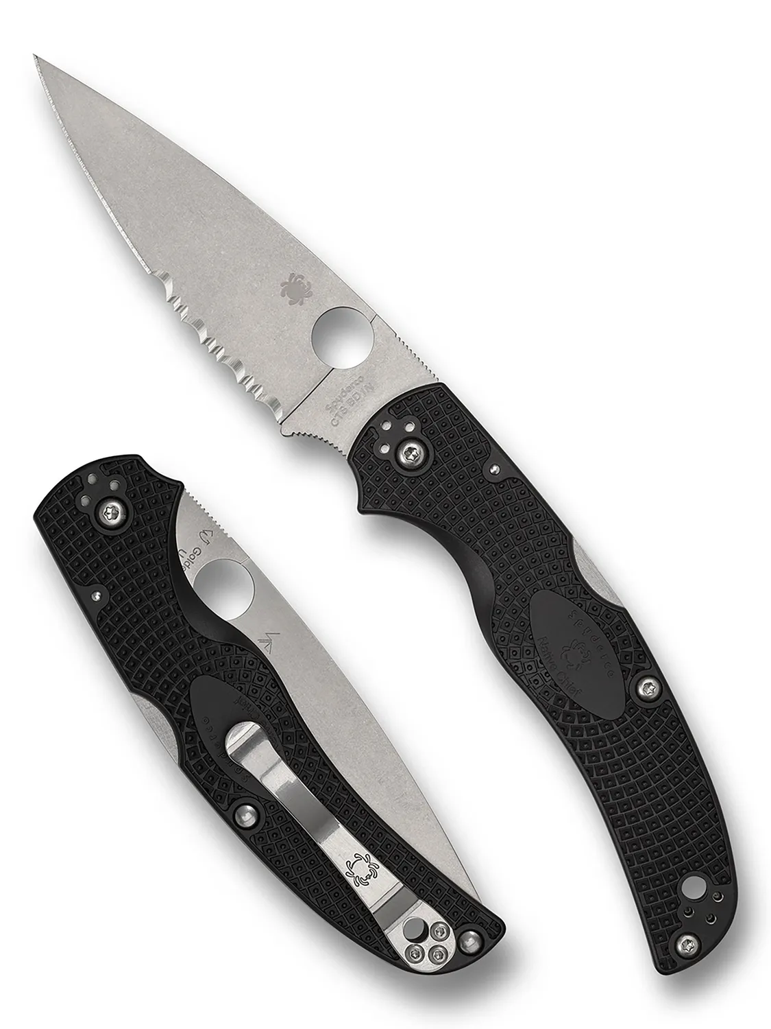 Spyderco Native Chief Lightweight Taschenmesser PlainEdge
