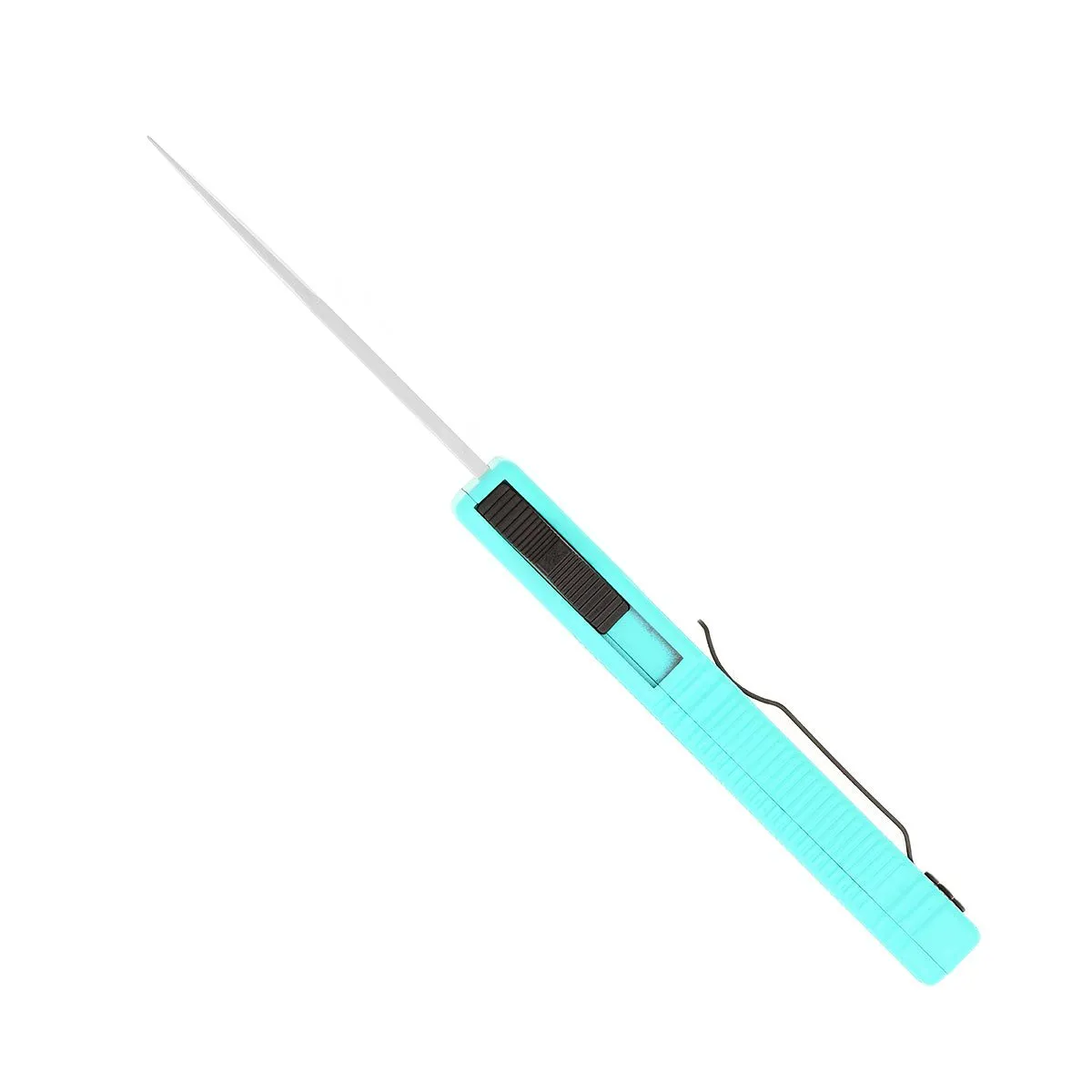 CobraTec Lightweight OTF Messer Mint Blue D2 Cerakote