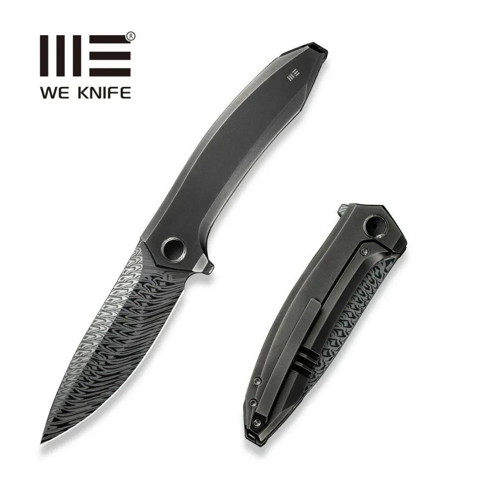 WeKnife Acuminal WE23070-DS1 Klappmesser Damasteel