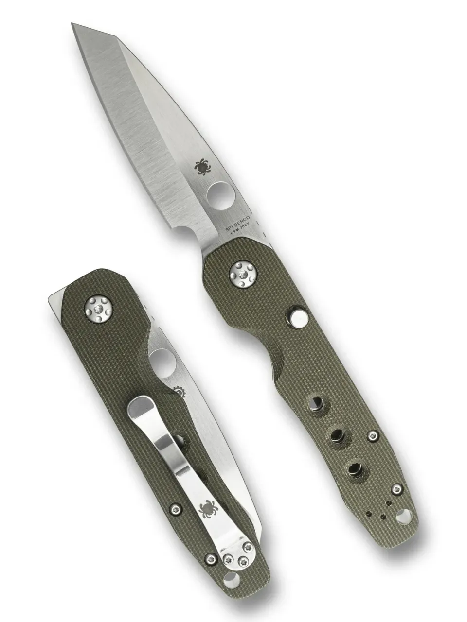 Byrd Endura Smock Klappmesser 20CV Micarta grün