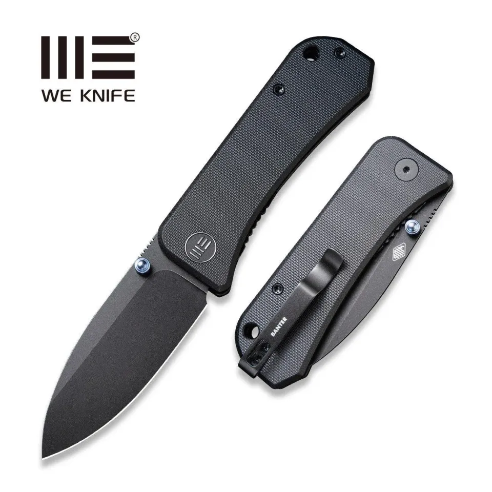 WEKnife Banter 2004B Klappmesser Schwarz S35VN