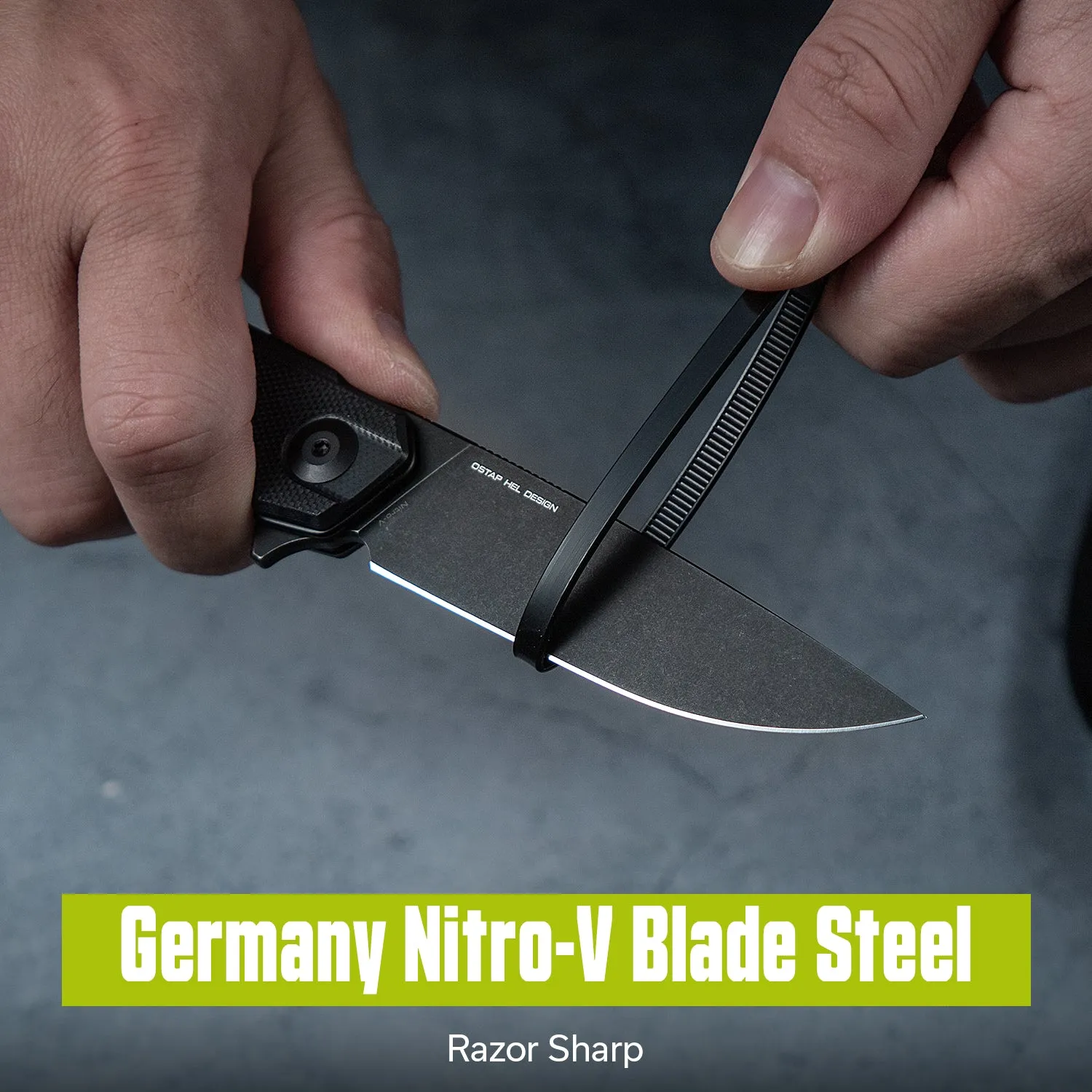CIVIVI Navo C25015A-1 Taschenmesser Schwarz Nitro-V
