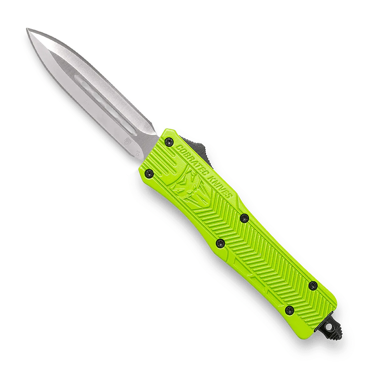 CobraTec CTK-1 Small OTF Messer Zombie Green D2