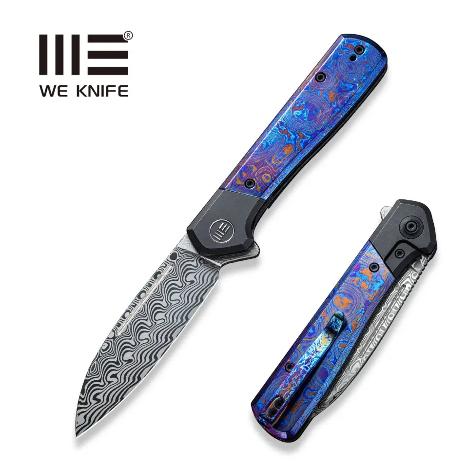 WeKnife Soothsayer WE20050-DS1 Klappmesser Damasteel