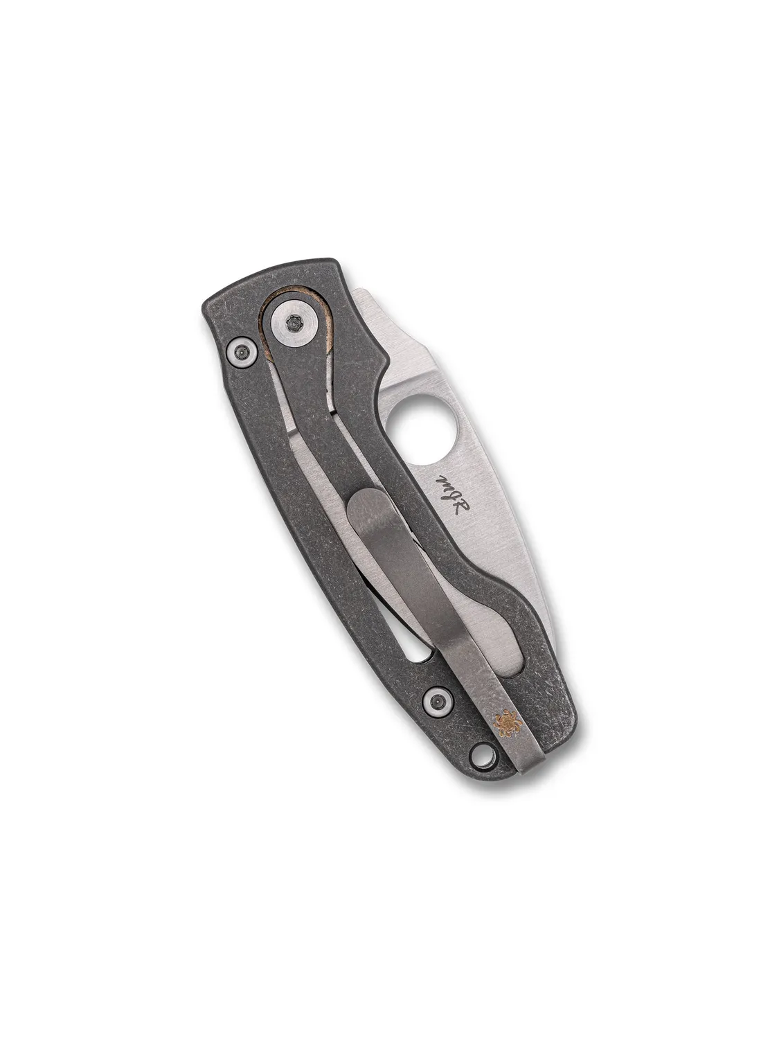 Spyderco PITS 2 Taschenmesser Titan M390