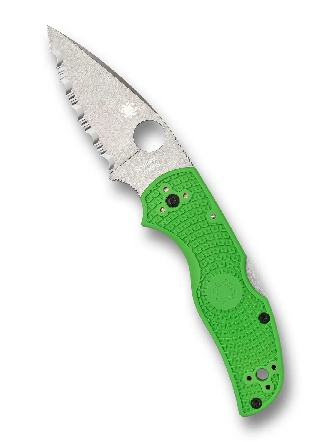 Spyderco Native 5 Salt Taschenmesser LC200N grün glatt