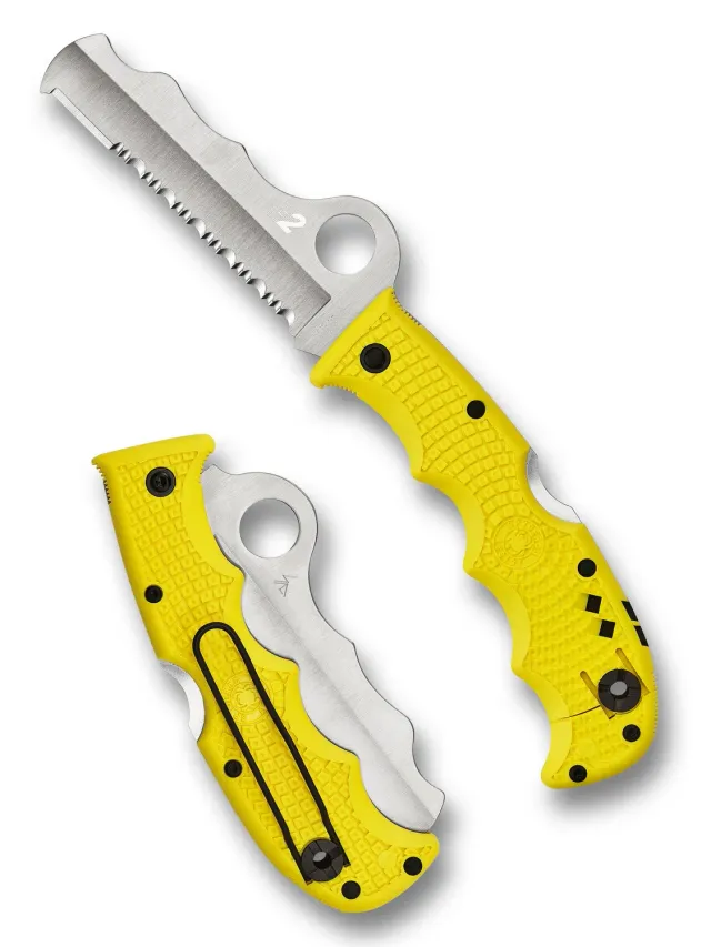 Spyderco Assist Salt Rettungsmesser H-2 stumpf