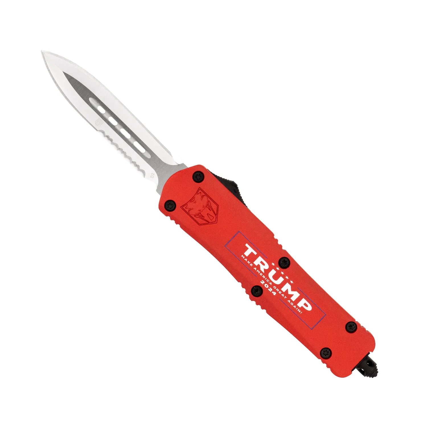 CobraTec FS-3 Trump 2024 OTF Messer Medium rot